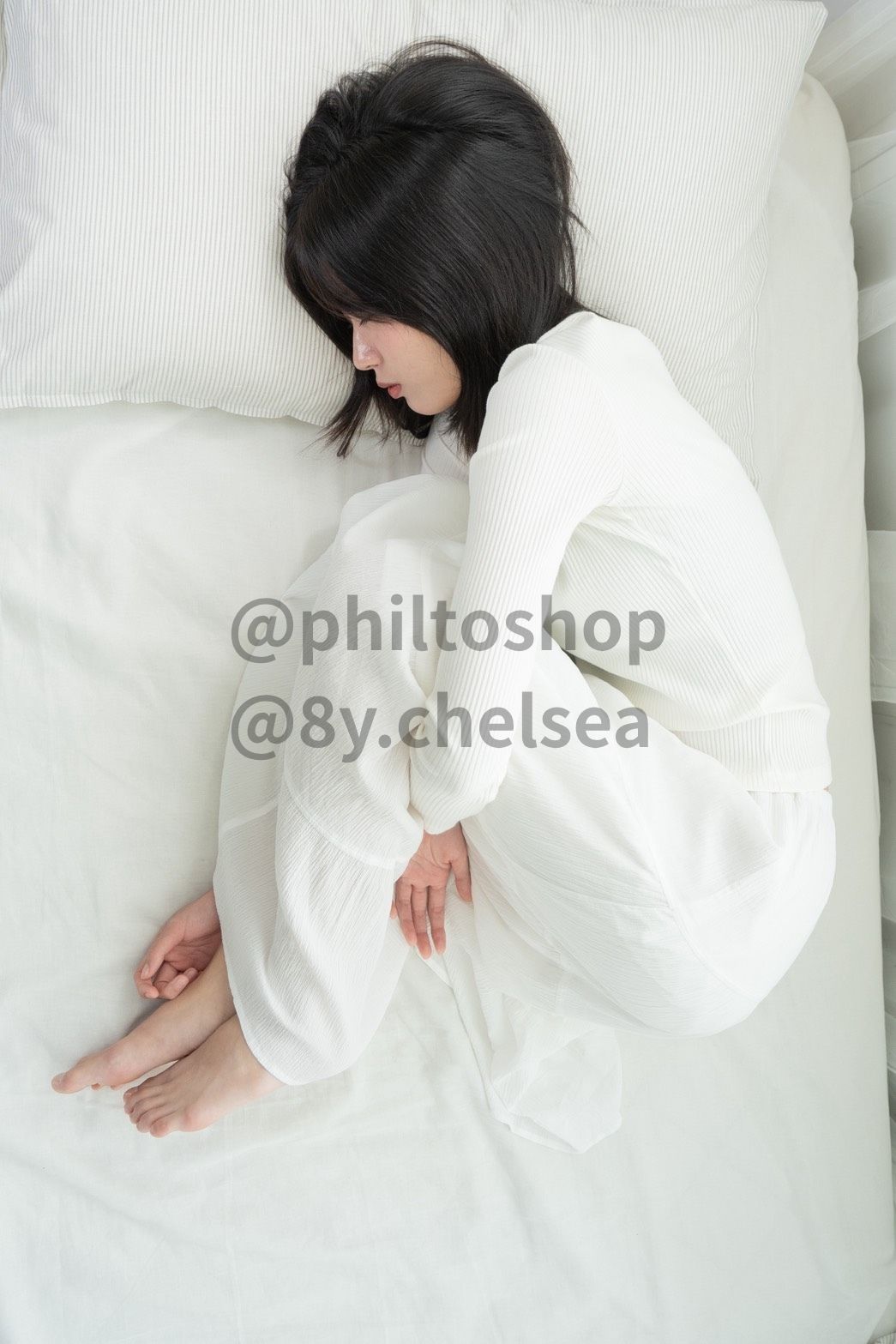 Philtoshp人像攝影作品-只有在獨處時才會展現最深層的自我情緒