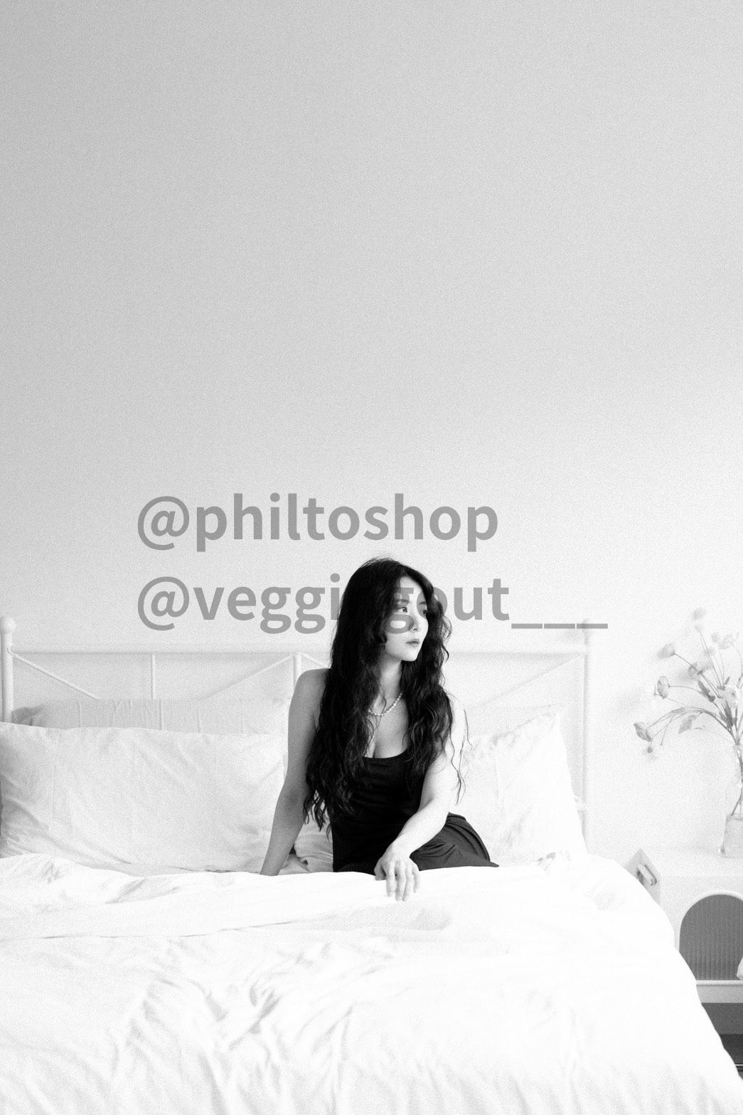 Philtoshp人像攝影作品-優雅氣質的人像與房間內的光影